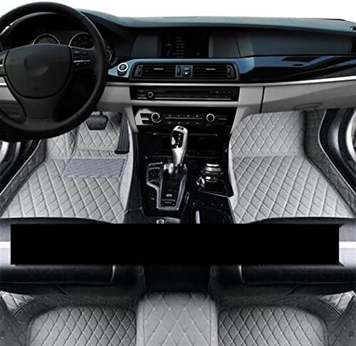 Auto-Fußmatten Für Kia Für Ceed Sportswagon SW 7seat Fließheck 2018 2019 2020 2021 2022 Auto Fußmatten Allwetter-Matten (Color : Light Gery)