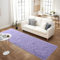 FALARK Weicher Lavendel-Läufer für Schlafzimmer, 60 x 180 cm, Bettvorleger, Plüsch, flauschig, moderner Teppich, Teppich für Wohnzimmer, Mädchen, Kinderzimmer, Heimdekoration, Lavendelviolett