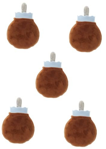 minkissy 5 Pièces D'eau Chaude à Eau Chaude Avec Couvercle Grande Bouillotte Biberon Chauffant Bouteille D'eau Chaude Gourde Enfant Micro-ondable Chauffe-mains Gel De Silice Manquer