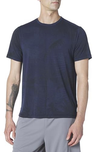 John Varvatos Herren Gobi Crew, Marineblau, L