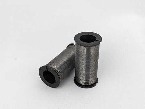 10 rollos de alambre recocido para corona de Navidad, calibre 24, 0,56 mm, 100 g, 45 m, 24 swg, 10 rollos