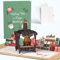 Lovepop® 3D Pop-Up Karte Gemütliche Weihnachten Weihnachtskarte Premium | mit Versteckfach für Geldgeschenke & Gutscheine | inkl. Umschlag | Ausziehbare Notizkarte