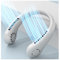 DIY TECH UK - CoolBlast Flex - Portable Neck Fan - Adjustable - Hands Free USB Rechargeable Bladeless Personal Neck Fan - 5 Wind Speeds - Wearable for Sport Travel Home Office Indoor Outdoor - White