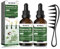 2 Stück Rosmarinöl Haare Rosemary Oil for Hair,50 Ml Rosmarinöl Haare Bio,Rein Natürlich Rosemary Essential Oil Geeignet für Haare Augenbrauen und Wimpern Hautpflege mit Kamm