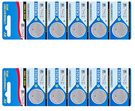 WOURRD Reliability Performances CR2025 3V Lithium Button Batteries CR2025 Battery 3V Lithium Batteries For Car Key And Watches