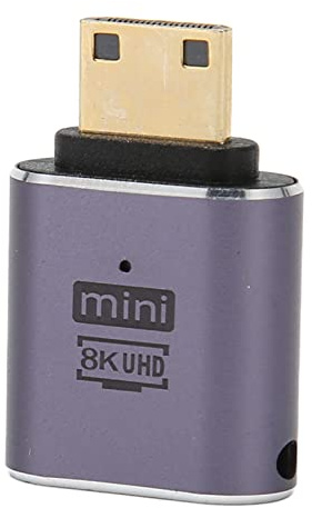 Denash HD Multimedia Schnittstelle Männlicher Adapter Clear 4K 120 Hz Adapter für Amt