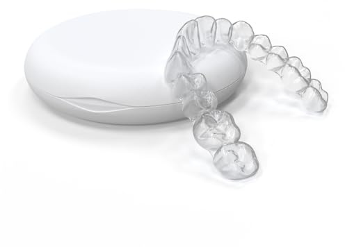 Gouttière dentaire transparente sur mesure 1 unité, kit empreinte incl | Sans BPA, confortable & durable, prévient le décalage des dents, gouttières de stabilisation pour adultes et adolescents