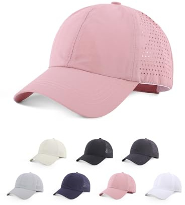 outfit spring Basecap Damen Pferdeschwanz Baseballkappe Frauen Sommer Schnell trocknende Masche Atmungsaktiv Criss Cross Sport Kappe Damen