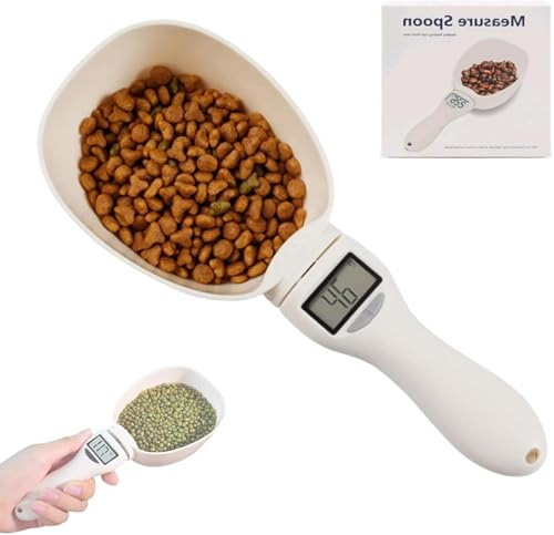 2026New Digital Measuring Spoon Scale-800g/0.1g Precision with LCD Screen, 5 Measurement Units (G/ML/Cup), for Cooking Baking Pet Food & Condiments（1pcs）