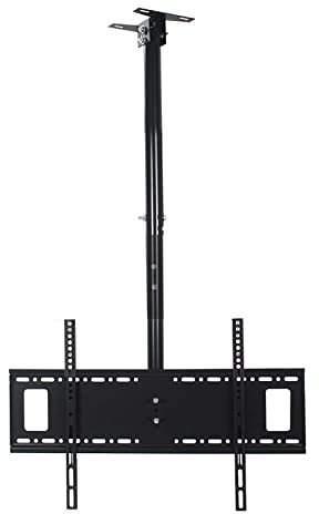 Full Motion TV Ceiling Mount for 37-65 Inch LCD Flat Screen TVs, Supports Up to 82 lbs, Adjustable and Telescopic TV Bracket