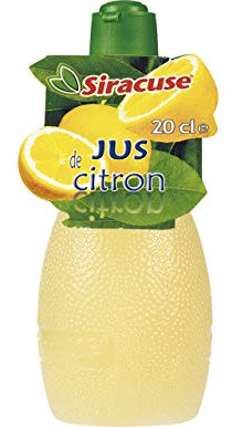 SIRACUSE Jus citron jaune 20cl siracus - Le flacon de 20cl