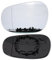 Ricoy Für E82 E90 E91 E92 E46 OEM Türspiegelglas - Beheizt (Weißes Glas) (Links)