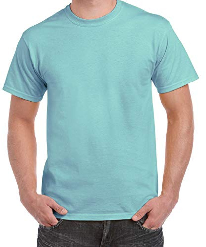 Gildan Heavy Duty Hammer Model T-Shirt for Men, Chalky Mint, XL