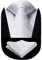 HISDERN Herren Einfarbige Krawatte Paisley Blumen Hochzeit Krawatten & Einstecktuch Set fur Herren (Weiß)