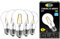 CLAR - E27 LED Vintage 8W, Filament, Neutralweiß 4000ºK (Pack 5)