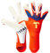 T1TAN Alien Gravity Red 2.0 Torwarthandschuhe für Erwachsene, Fußballhandschuhe Unisex - Mixed Cut und 4mm Profi Grip - Gr. 10