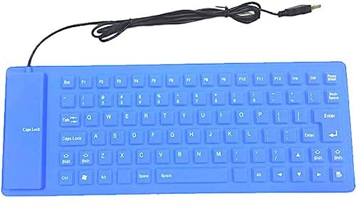Waterproof Silicone Keyboard Foldable Flexible Wired Usb Mini Dustproof Silent Keyboard 85 Keys Mute Soft Keyboard