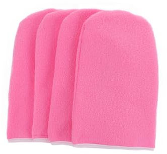 Beavorty 2paare Paraffinwachshandschuhe Isolierte Wachsbad-behandlungshandschuhe Handschuhüberzüge Für Frauen Baumwollmaterial Mit Polyesterfutter Warmhaltungs-handspaziergänge