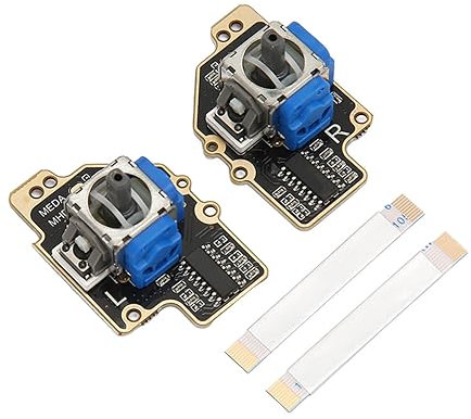 Fockety Elektro magnetischer Joystick Ersatz für Dampf deck, Hall-Effekt-Sticks Elektro magnetisches Joystick-Modul, Ersatz links rechts Thumbs tick Analog Joystick für Dampf deck