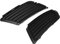 Kühler Kühlergrill Auto Nebelscheinwerfer Grille Grill Lampenabdeckung Frontgrill Grillabdeckung Für Opel Für Corsa C 2003-2006 Auto Kühlergrill