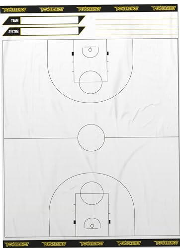 Netsportique Taktikfolie - Basketball - selbsthaftende - Spielfeldfolien - Komplettes Spielfeld