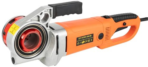 Filettatrice elettrica per tubi, 2300 W, con 6 matrici