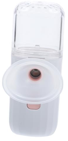 DECOMELODY 1 Set Augenfeuchtigkeitscreme Handbefeuchter Gesicht Gesichtssauna Dampfgarer Tragbare Luftbefeuchter Augensprayer Mini Gesichtsdampfer Augenmaske Schönheitspflege Dampfer Weiß