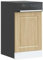 HOMTAKIE Panneau de Lave-Vaisselle Porto chêne Sonoma 45x1,5x67 cm