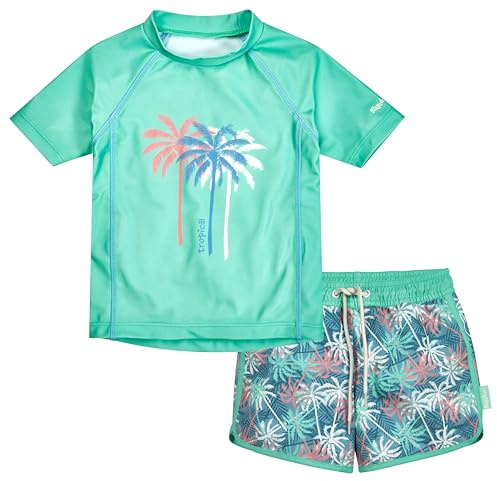 Playshoes Mädchen Zweiteiler Rash-Guard-Set