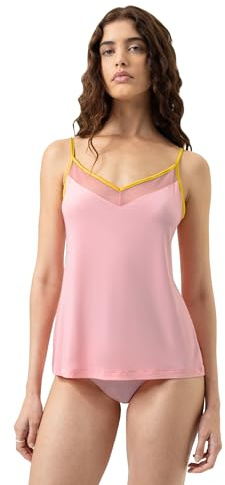 Serie Poetry Almost Sheer Damen Spaghetti Tops Pink Nectar (S)