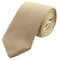 WANYING Herren 7cm Schmale Strickkrawatte Gestrickte Narrow Krawatte Retro Sporty Casual Büro Basic für Gentleman - Einfarbig Beige