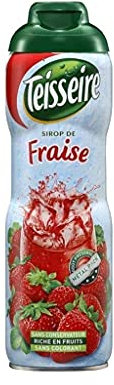 Teisseire Sirop Fraise 60cl (lot de 2)