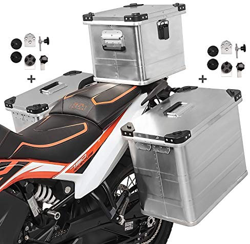 Alu Koffer 45-45L Topcase 36L für Kawasaki ER-6f / ER-6n
