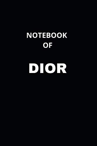 NOTEBOOKE OF DIOR: A Gratitude Journal Notebook for Women or Girls with the name Dior