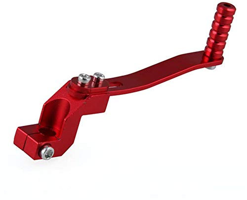 ihreesy Palanca Cambio Marchas para Motocicleta,Aleación de aluminio Palanca de cambio plegable Accesorio de modificación de moto universal Compatible con 110/125/140/150/160 ATV Bike Motorcycle