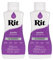 Rit Dye - Líquido multiusos de 8 onzas, ideal para ropa, accesorios, decoración y mucho más, paquete de 2, morado