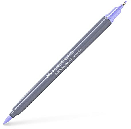 Faber-Castell Creative Studio Goldfaber Aqua Dual Marker, Lavendel Light, Single Marker, für Kunst, Handwerk, Zeichnen, Skizzieren, Zuhause, Schule, Universität, Ausmalen