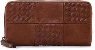 SURI FREY Bly Zip Around Wallet Cognac