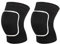 Tadipri 1 paio Ginocchiere morbide per ballerini, ginocchiere, ginocchiere per uso letico, pallavolo, ginocchiere per yoga, ginocchiere, calcio, tennis, pattinaggio, arrampicata (L(34-53 cm)