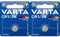 VARTA Batteries Electronics CR1/3N Lithium button cell 3V battery 2-pack, Button cells in original blister pack of 1
