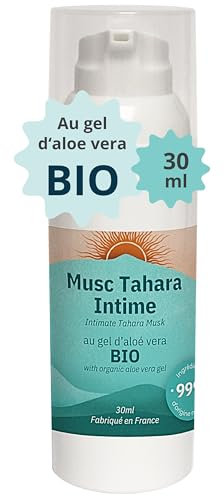 Hymaë Al Tahara Intim Moschus Intim für Damen. 99 % natürlicher Ursprungs, mit Bio-Aloe Vera Gel, natürliches Deodorant, Anti-Geruchspumpe