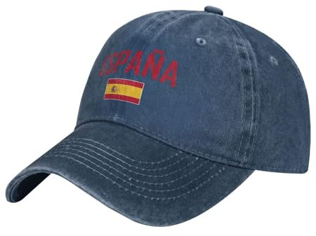 390 Unisex Basecap Spanien-Espana-Flagge Baseballkappe Atmungsaktiv Baseball Kappen Mode Baseball Kappe Mütze Für Angeln Golf Draussen