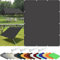 Sonnensegel mit Öse 70 x 100 cm Wetterschutz Sonnenschutz Wasserdicht Ripstop UV Schutz Sonnensegel Balkon mit Ösen Und Befestigungsseile, Anthrazit