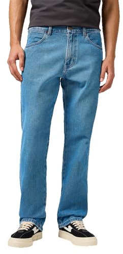 Wrangler Herren Jeans Frontier, Relaxed Straight Fit, Gerades Bein