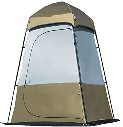 Tent Camping Toilet TentPortable Pop Up Shower Privacy Tent Protection Sun Shade Windproof Sun ShelterChanging Dressing Fishing Bathing Storage Room T