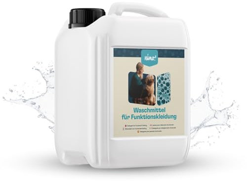 nimo® Waschmittel für Funktionskleidung | ohne Duftstoffe & Farbstoffe | Spezialwaschmittel für Funktionstextilien, GORE-TEX, Sympatex | vegan