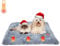 Little Bean Self Heating Pad for Dogs and Cats Heated Cat Bed Soft Warm Dog Mat Non-Electric Warming Pet Mat for Outdoor and Indoor Large Kittens Small Puppy Pets (M)