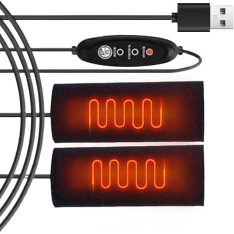 Beheizte Griffabdeckung - Fahrradheizung Zubehör Für Elektroroller | Einstellbare Lenkergriffheizung | Rutschfeste Griffheizung