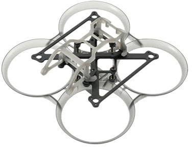 Compatible con el Marco O3 Cinewhoop Pavo Pico Brushless BWhoop Frame Soporte 1102 14000kv Motor sin escobillas Hélice de 2 Palas de 45 mm(Gray)