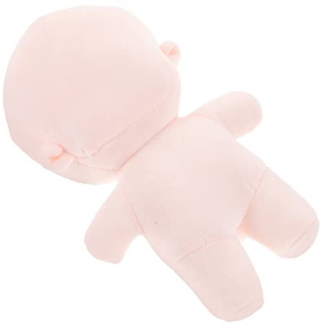 Abaodam Unvollendete Plüschpuppe Mit Blankokörper Für DIY Spielzeug Bequeme Kleine Plüschpuppe Aus Hochwertigem Material Fördert Fantasie Und Kreativität